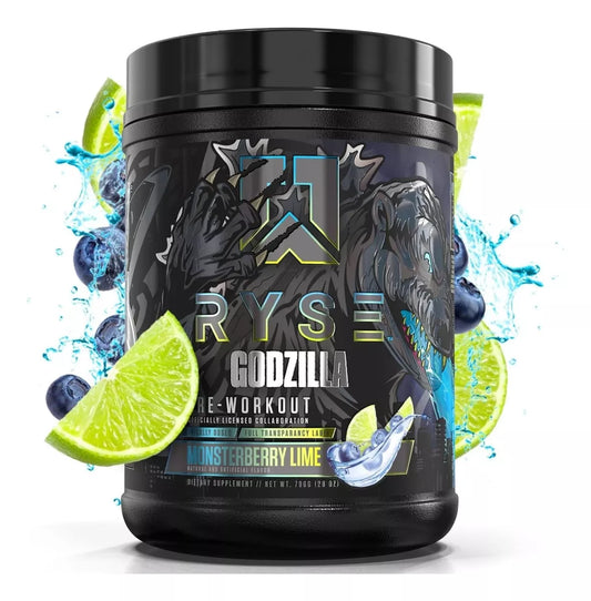 RYSE, Godzilla, Pre-Workout, Blackberry Lemonade, 1.6 lbs (732 g)